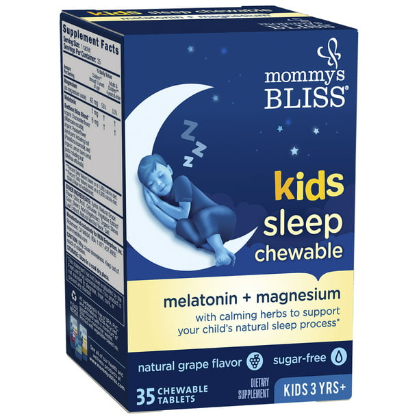 Mommy's Bliss Sleep Chewables for Kids (Pack of 35)