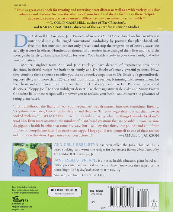The Prevent and Reverse Heart Disease Cookbook: Over 125 Delicious, Life-Changing, Plant-Based Recipes (Spiral Bound)