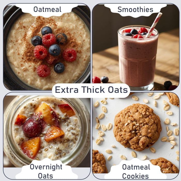 Organic Extra Thick Rolled Oats