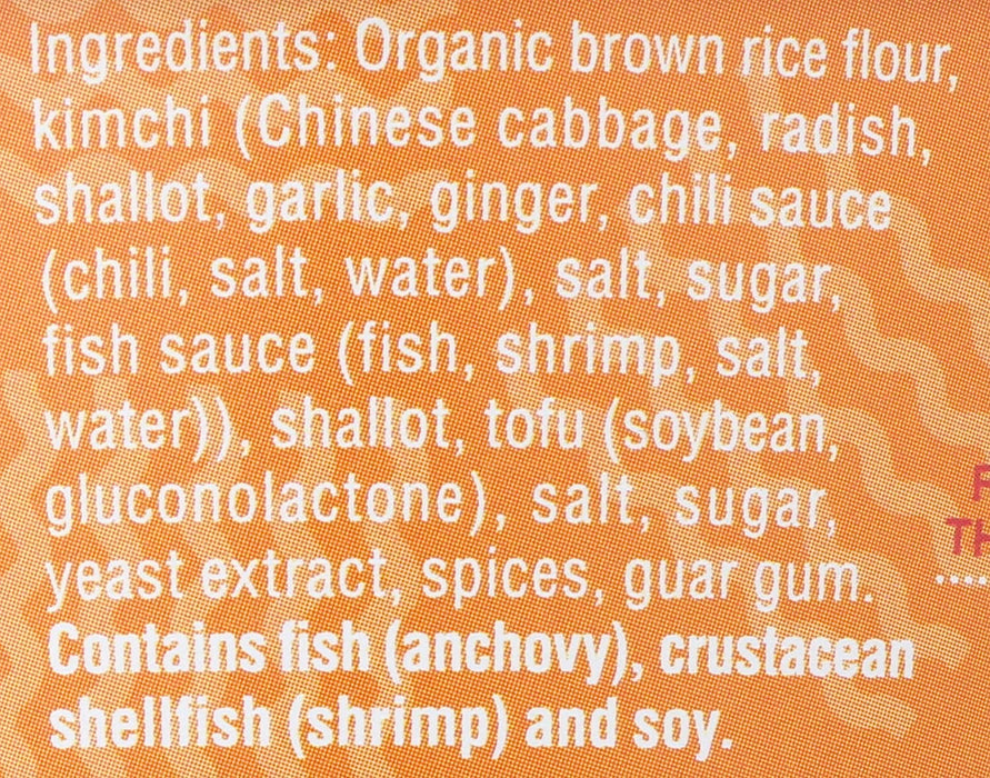 Lotus Foods Spicy Kimchi Instant Ramen Cup, 1.98 Oz (Pack of 6)