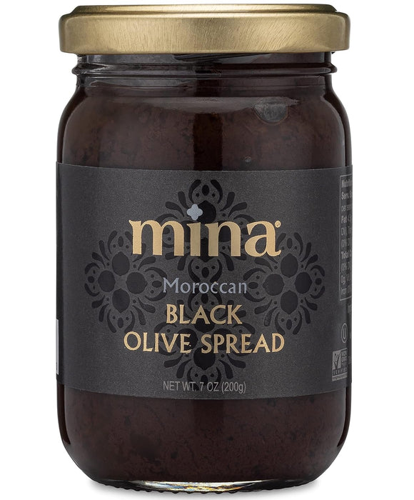 Mina - Spread Black Olive (Pack of 6-7oz)