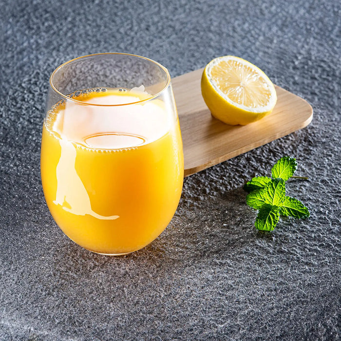 Set of 2 Labrador Dog Stemless Wine Glasses by The Wine Savant - Lab Retriever Puppy & Doggy Lover Him & Her - Dogs Silhouette - Glass Gifts Etched Tumblers for Anniversary, Wedding, Home Bar Gifts