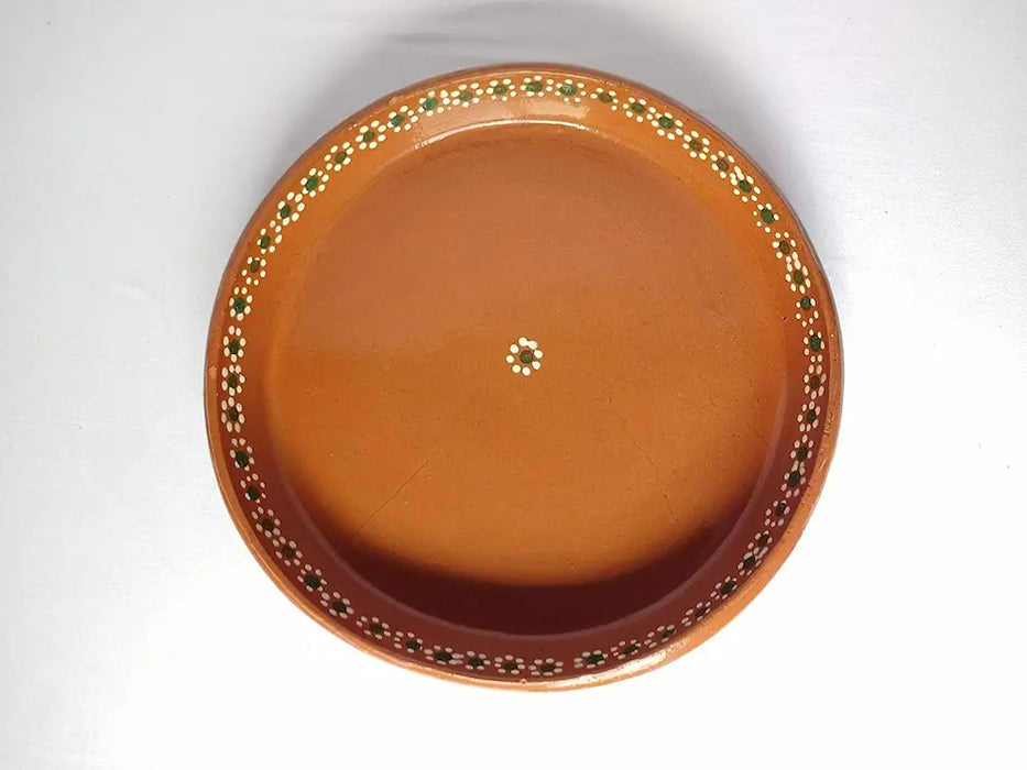 Divided Serving Plate/ Plato Botanero 11.5"