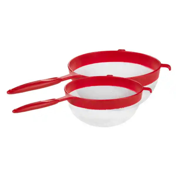 Imusa Strainer Set Plastic 2 pc 6.5" & 8"