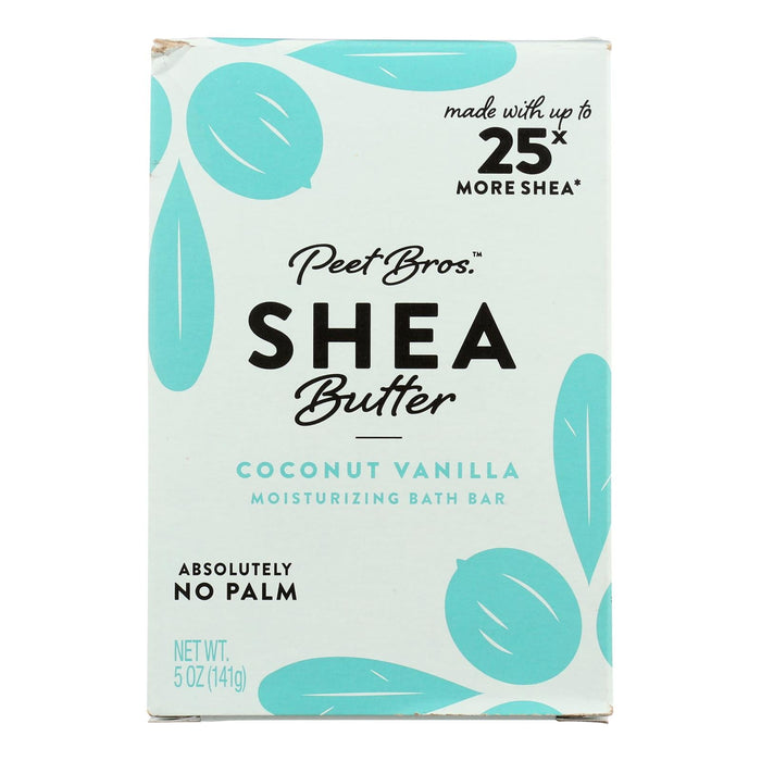 Peet Bros Vanilla Shea Butter Soap Nut Bar (5 Oz)