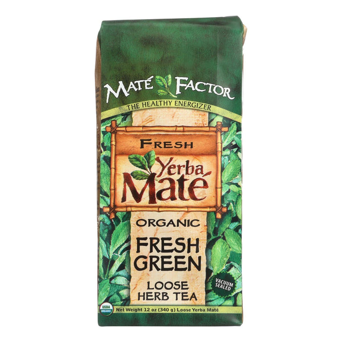 Mate Factor Organic Yerba Mate Loose Tea (Pack of 6) - 12 Oz