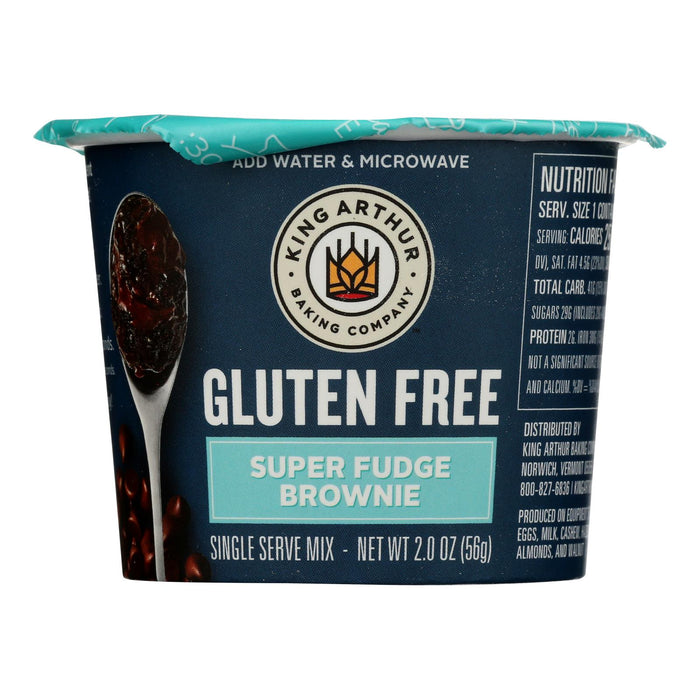King Arthur Gluten Free Fudge Brownie Mix (Pack of 12, 2 Oz Each)