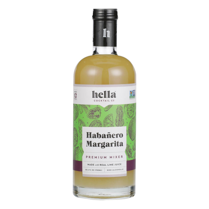 Hella Mixer Margarita Spicy 6-Pack, 25.4 Fl Oz