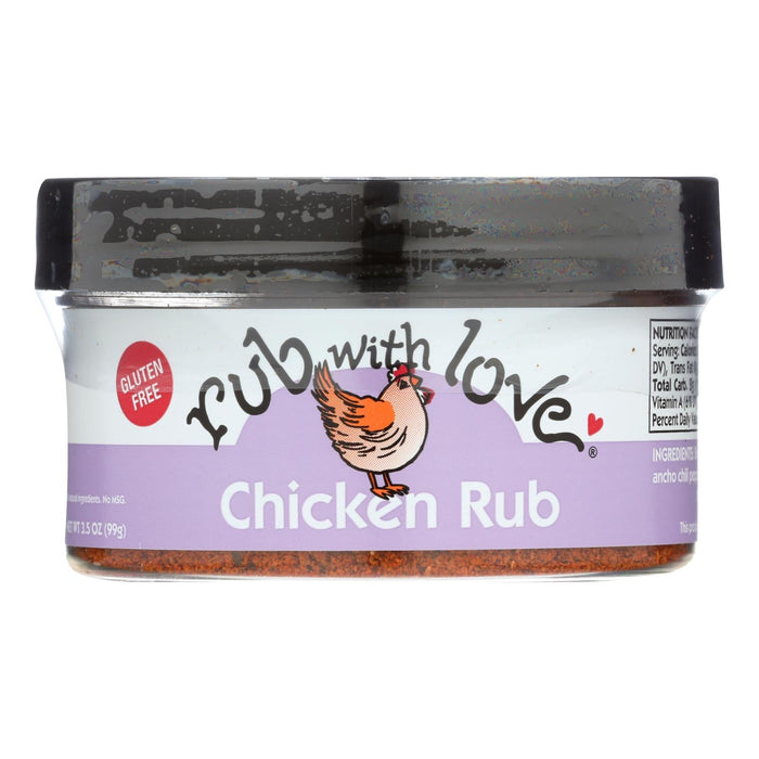 Rub With Love Chicken Spice Rub/Seasoning, 12 Pack, 3.5 Oz Each