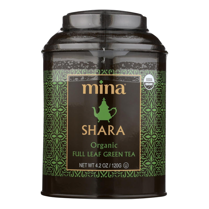 Mina Green Tea Full Leaf, 4.2 Oz Pack of 6