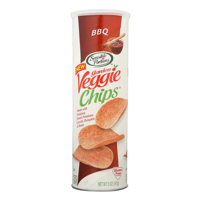 Sensible Portions BBQ Garden Veggie Chips (Pack of 12 - 5 Oz bags)