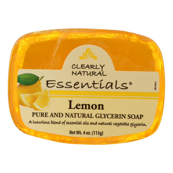 Clearly Natural Glycerin Lemon Soap - 4 Oz.