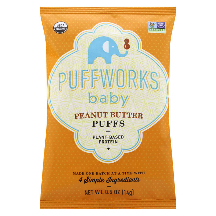 Puffworks - Puff Baby Peanut Butter (Pack of 6 - 6.5oz)