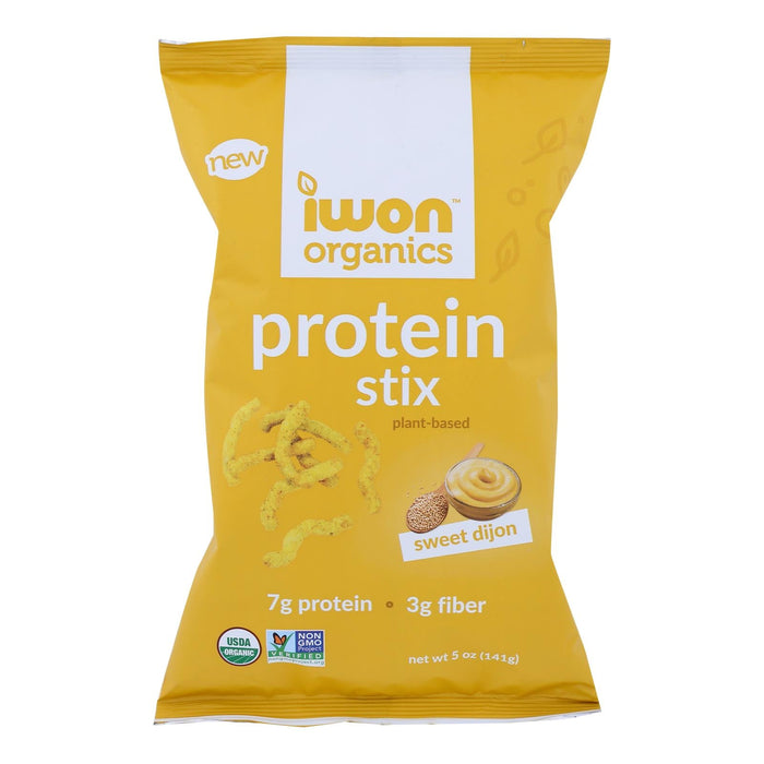 I Won! Nutrition Co Sweet Dijon Protein Chips, 5 Oz (Pack of 12)