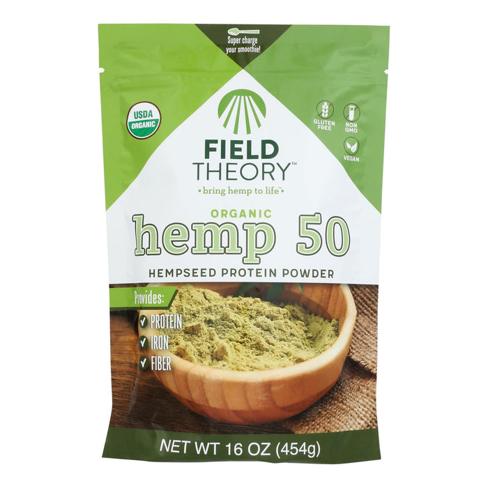 Field Theory Hemp Protein Powder (16 Oz, Pack of 4)