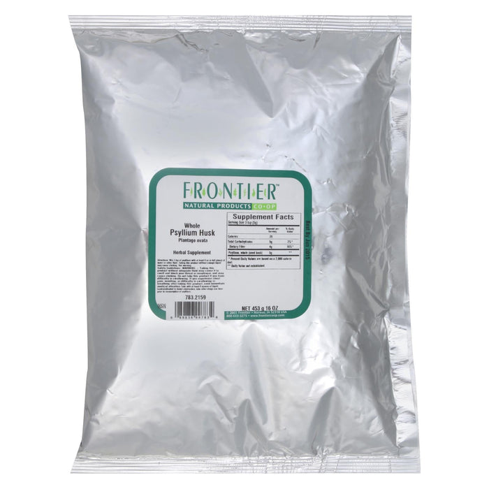 Frontier Herb Psyllium Seed Husk: 1lb Pack