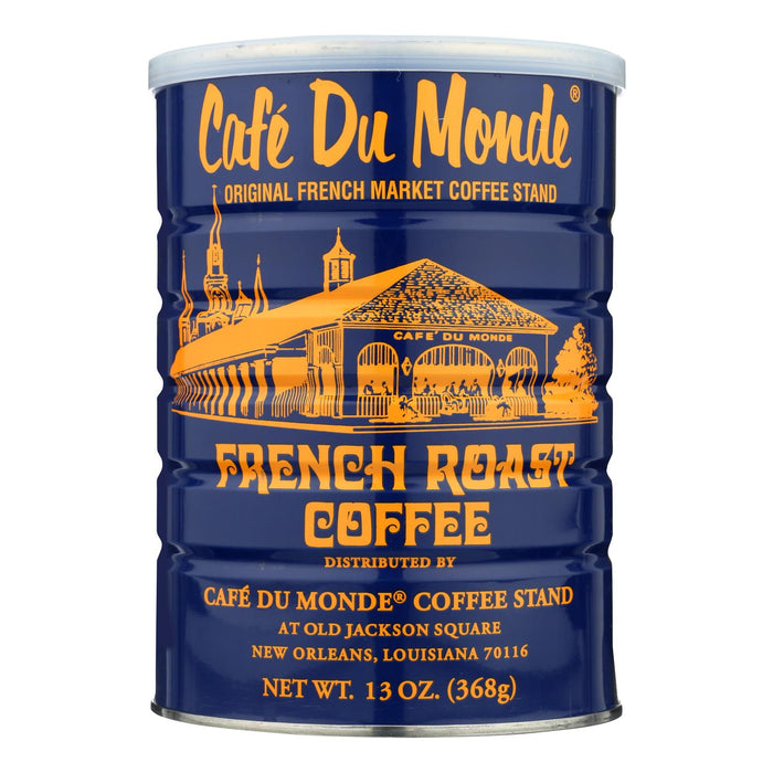 Cafe Du Monde French Roast Coffee: Bold New Orleans Flavor, 100% Arabica, 13 Oz. Cans (Pack of 12)