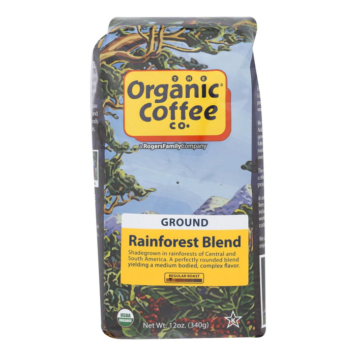 Rnforst Organic Ground Coffee - 12 Oz (Pack of 6)