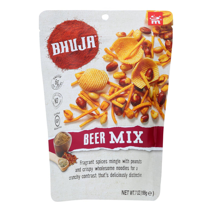 Bhuja Snacks Beer Mix | 7 Oz | Pack of 6