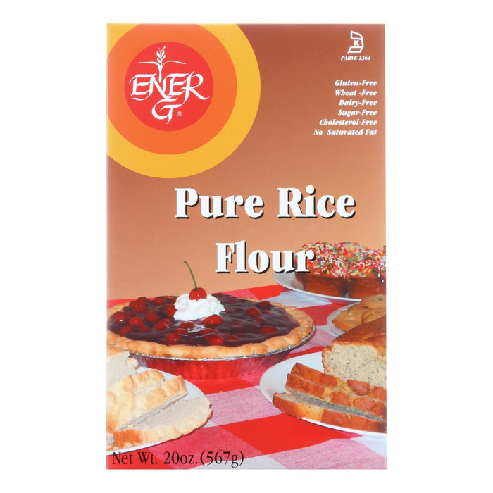 Ener-G Pure Rice Flour (Pack of 12) - 20 Oz