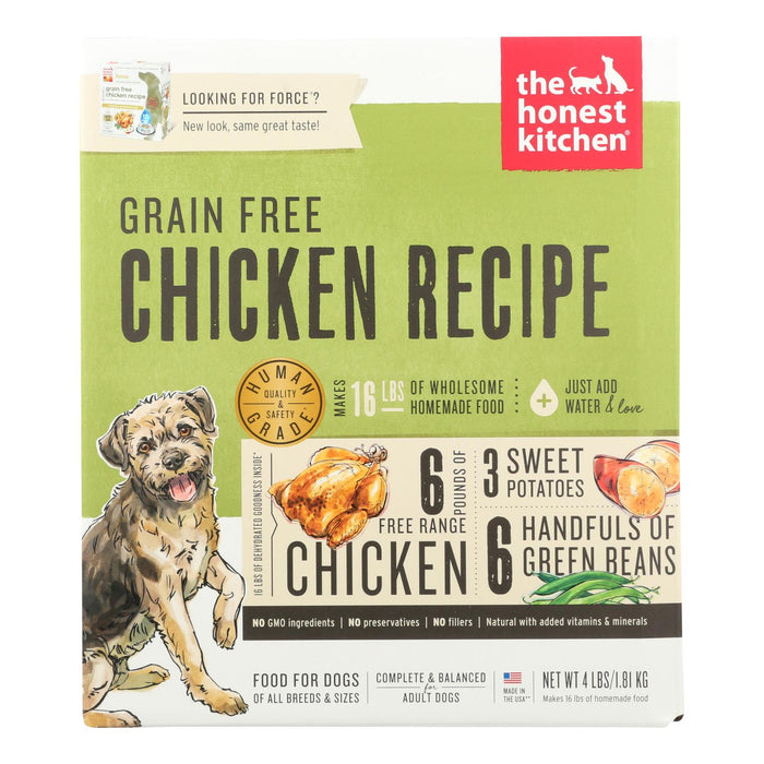 The Honest Kitchen Force - Grain Free Chicken Dog Food (4 Lbs.)