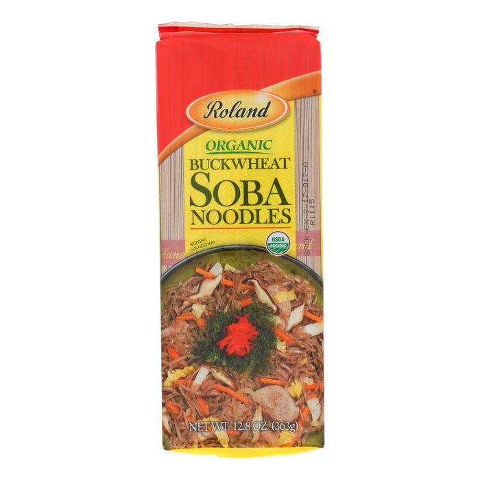 Roland Products Noodle Pack of 10 Organic Soba Buckwheat 12.8 Oz