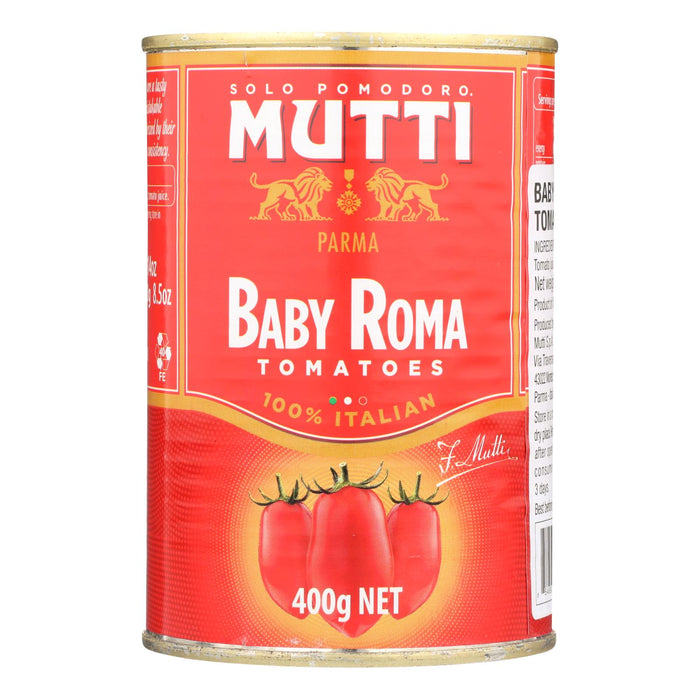 Mutti Parma (Pack of 12) Baby Roma Tomatoes - 14 Oz