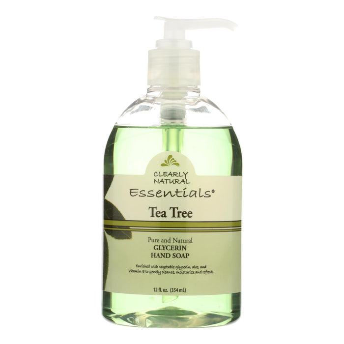 Clearly Natural Tea Tree Glycerine Hand Soap - 12 Fl Oz