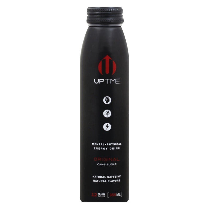 Uptime Energy Drink Citrus Cane Sugar  -12 Fl Oz (Pack of 12)