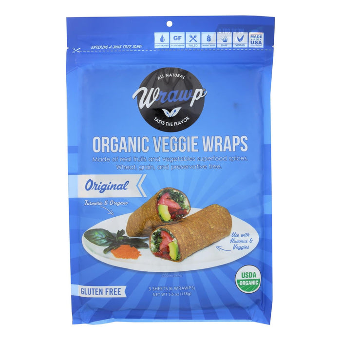 Warp Organic Veggie Flatbread - Original (Pack of 8) 5.3 Oz.