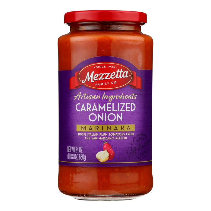 Mezzetta Creamy Caramelized Onion Pasta Sauce, 6 - 24 fl oz Jars