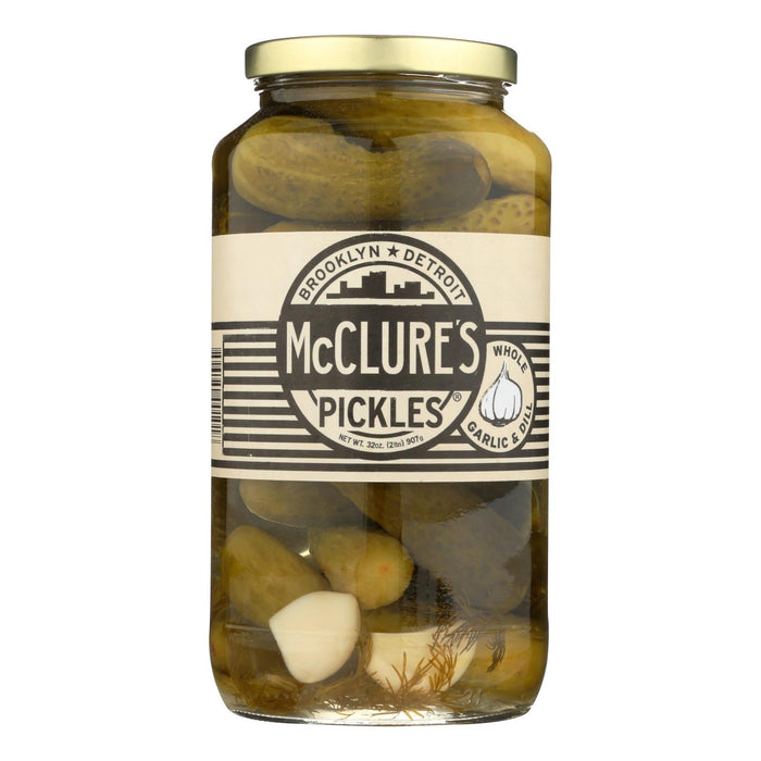 McClure's (Pack of 6) - Whole Garlic Dill Pickles