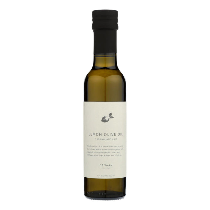 Canaan Extra Virgin Lemon Olive Oil, 6 Pack x 8.4 Fl Oz