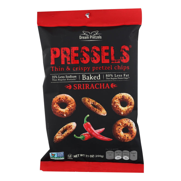 Pressel's Thin & Crispy Pretzel Chips (Pack of 12) - 7.1 Ounces