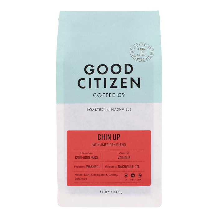 Good Citizen Coffee Co. - Medium Roasted Chin Up - Pack Of 6 (12 Oz)