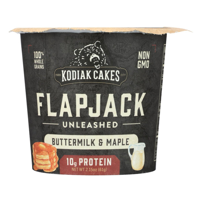 Kodiak Cakes Flapjack On The Go Buttermilk Maple, 2.15 Oz (Pack of 12)