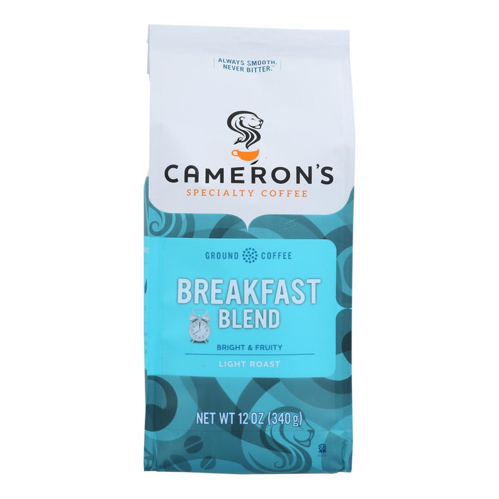 Cameron's Premium Ground Breakfast Blend Coffee (6 x 12 Oz)