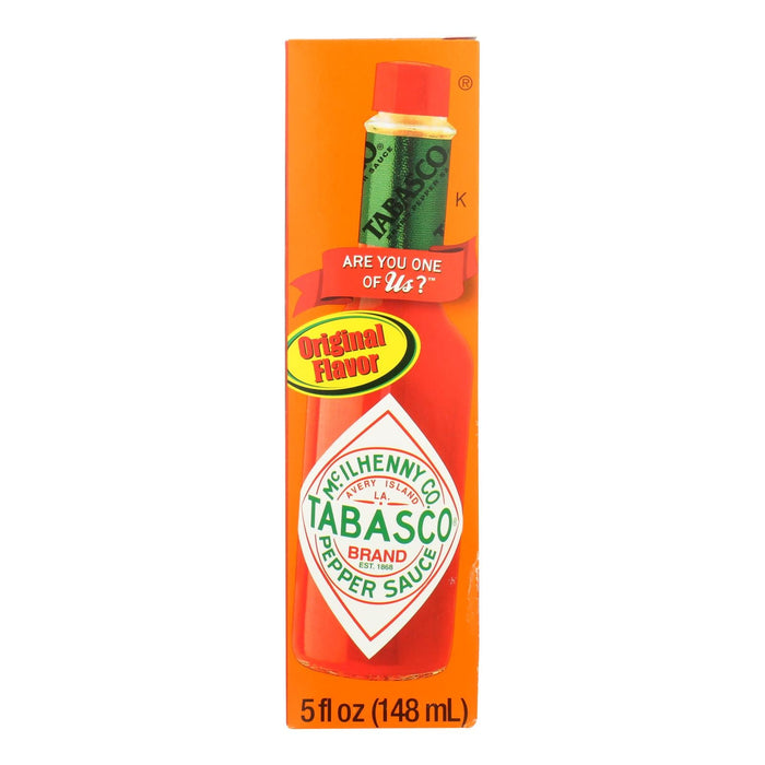 Tabasco Original Red Pepper Sauce, 5 Oz. Can, Case of 12