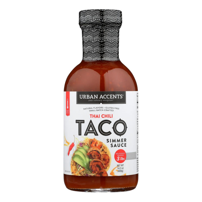 Thai Chili Taco Sauce (Pack of 6 - 14.3 Oz) by Urban Accents