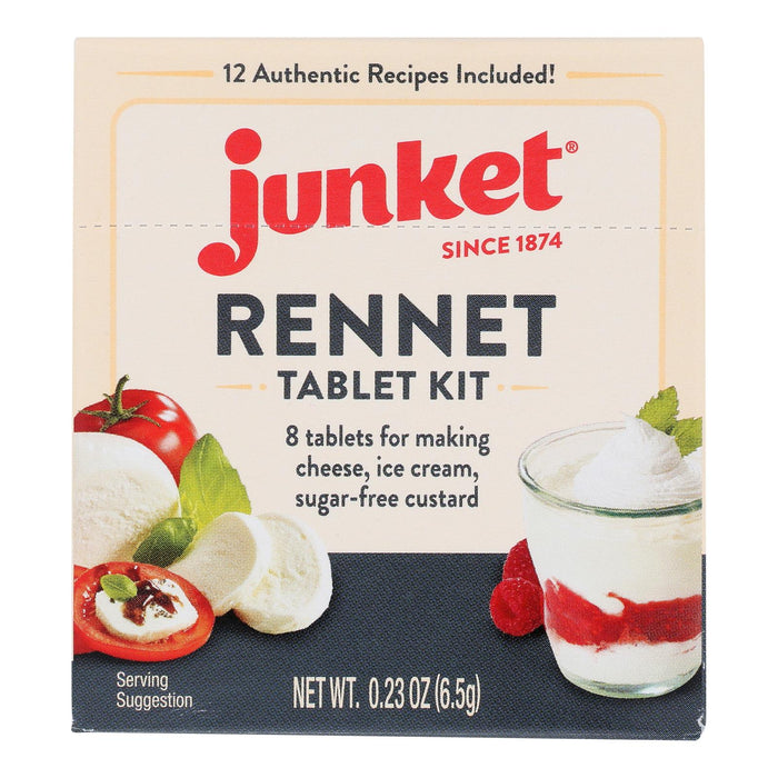 Junket Rennet Tablets for Perfect Cheesemaking (Pack of 12)