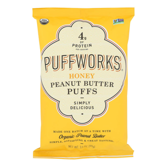 Puffworks Honey Peanut Butter Gluten-Free (8 Pack of 3.5 Oz)