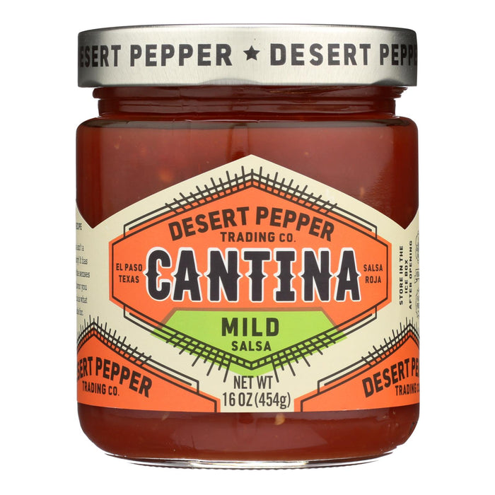 Desert Pepper Cantina Mild Tomato Salsa, 16 Oz (Pack of 6)