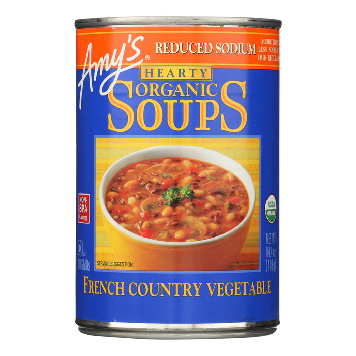 Amy's Organic Hearty French Country Vegetable Soup - 12.4 Oz (Pack of 12)