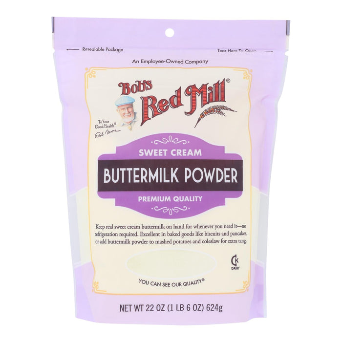 Bob's Red Mill Buttermilk Milk Powder (4 Pack, 22 oz Each)