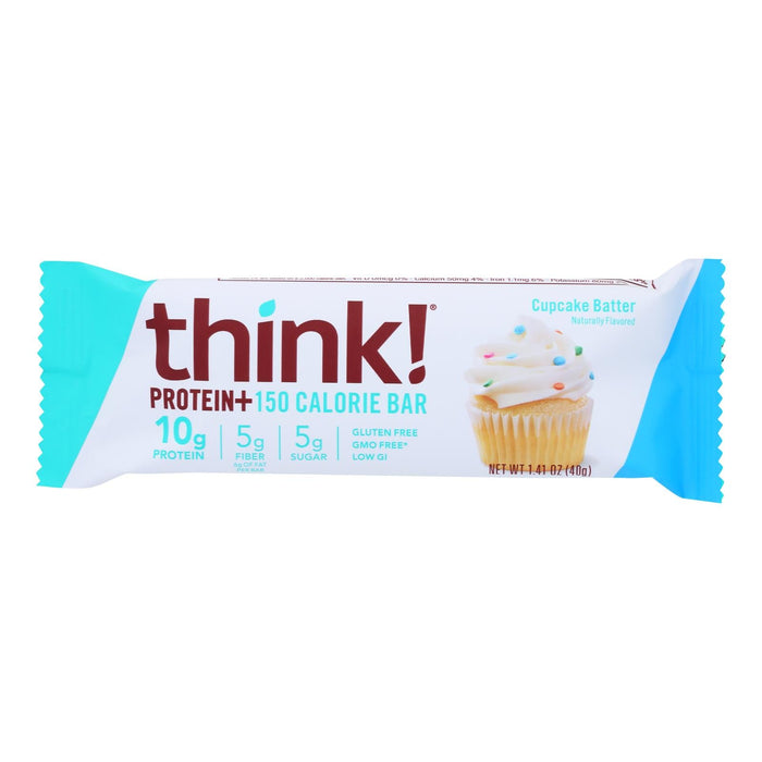 ThinkThin High Protein, Fiber, & Omega 3 Bar - 1.41 Oz (Pack of 10)