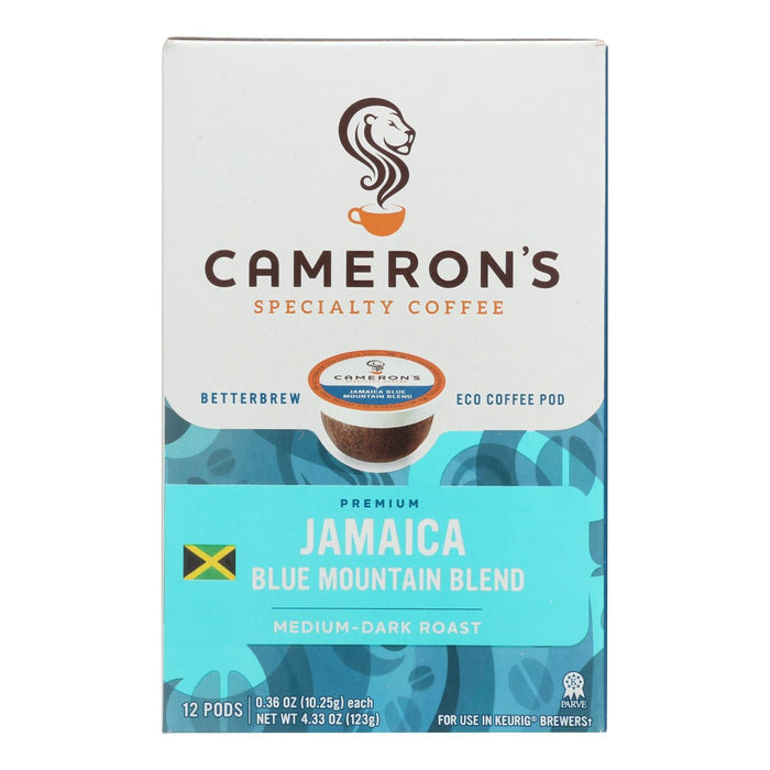 Cameron's Specialty Coffee Jamaican Blue Mountain Blend 12 Ct