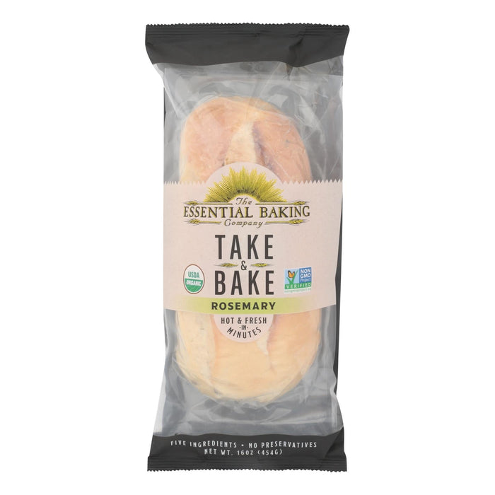 Essential Baking Company Rosemary Bread To-Bake (Pack of 16) - 16 Oz