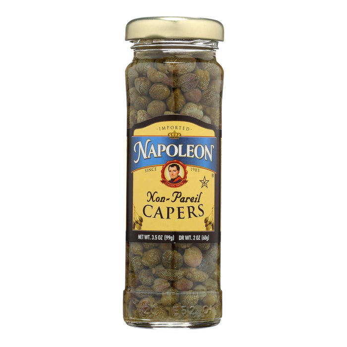 Napoleon Non-Pareilles Gourmet Imported Capers (12-Pack) - 3.5 Oz