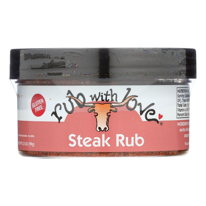 Rub With Love Temperature Regulating Steak Spice Rub/Seasoning (Pack of 12) - 3.5 Oz
