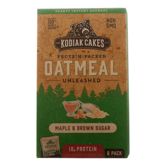 Kodiak Cakes Oatmeal Maple Brown Sugar Pocket (6-Pack, 1.76oz Each)